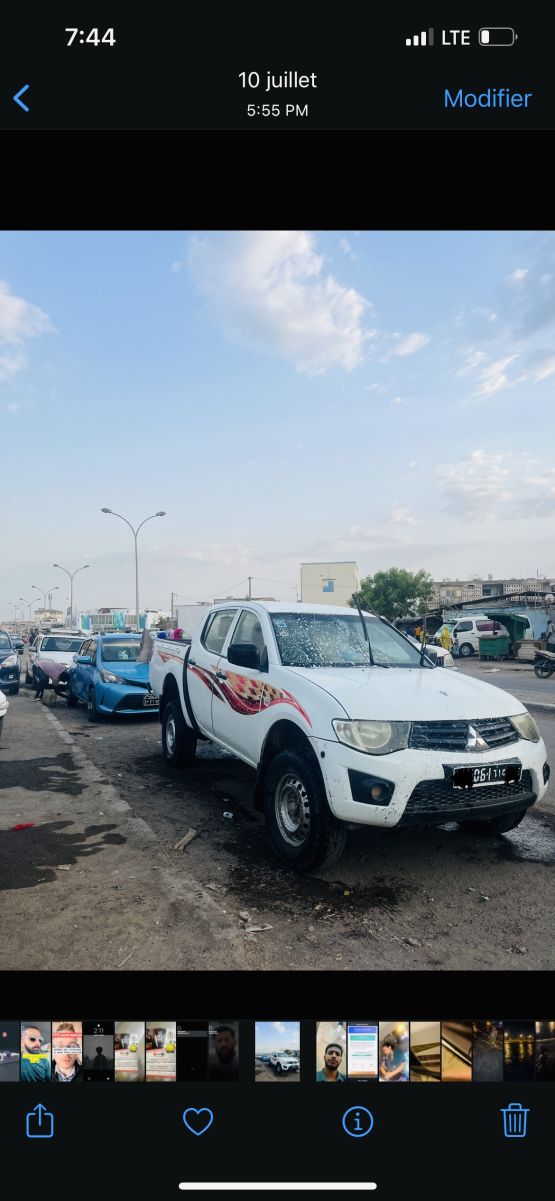 Mitsubishi L200 2013, excellent état, climatisation, entretien régulier