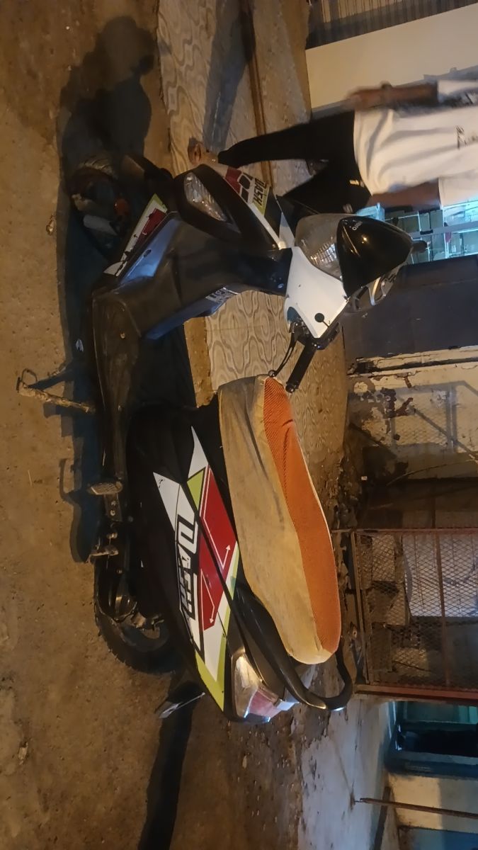 Moteur de moto en bon état