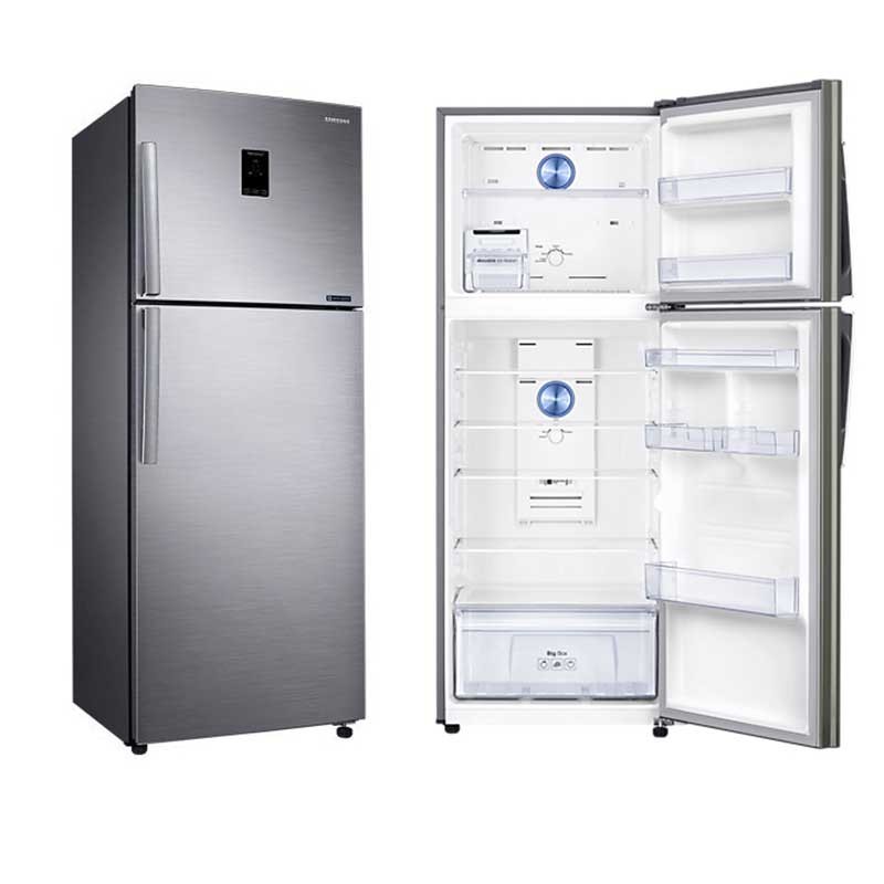 Réfrigérateur Samsung twin cooling argenté, état neuf, prix négociable