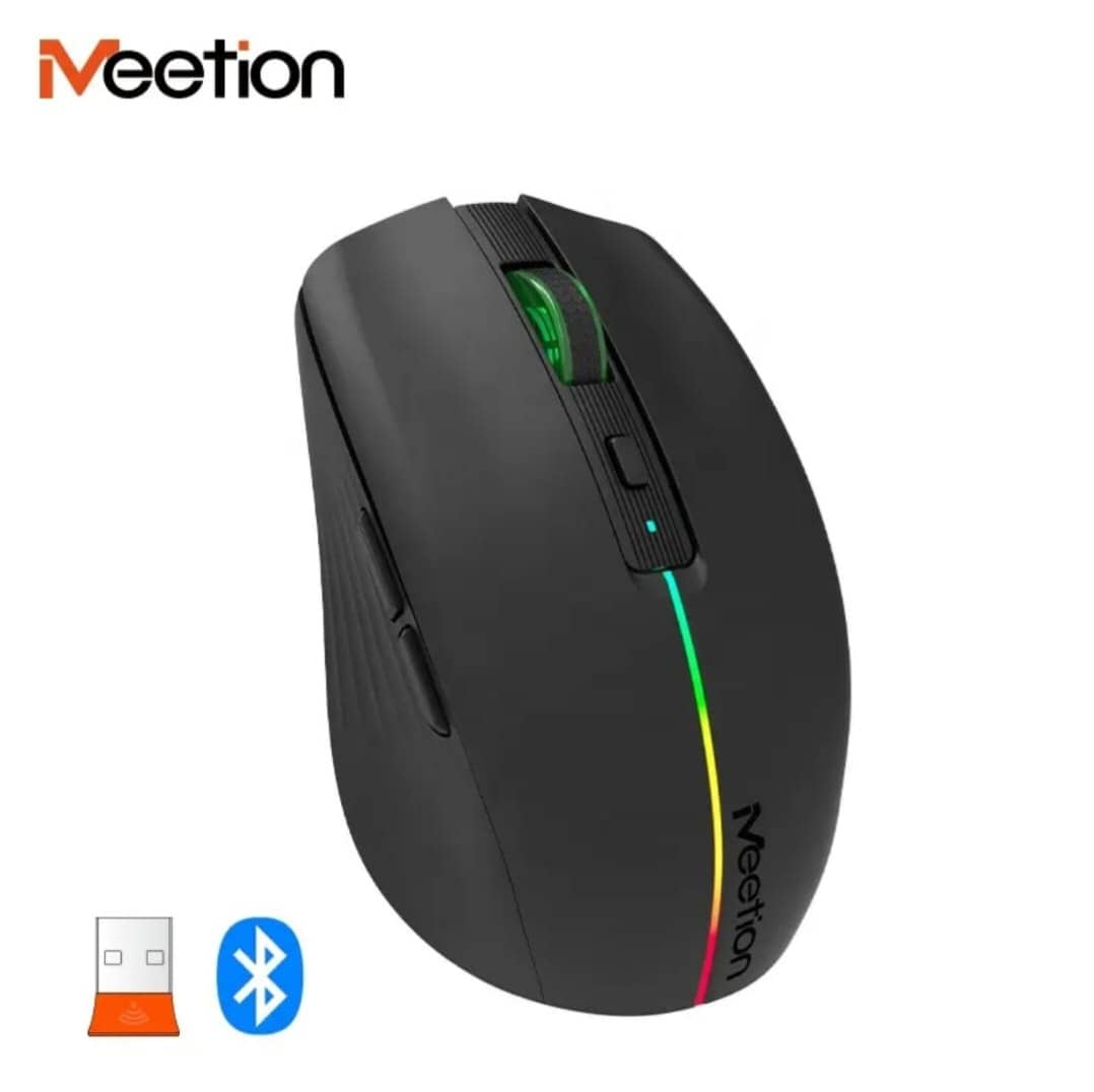 Souris Wireless Meetion BTM002 – Pour PC, Laptop, Tablette & Mobile