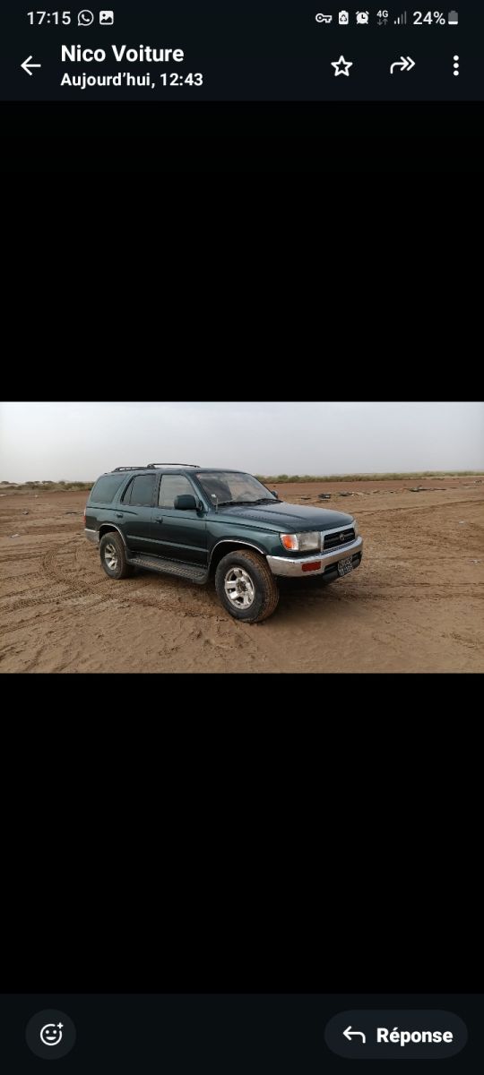 Toyota Surf, modèle américain, 4 roues neuves, climatisation impeccable