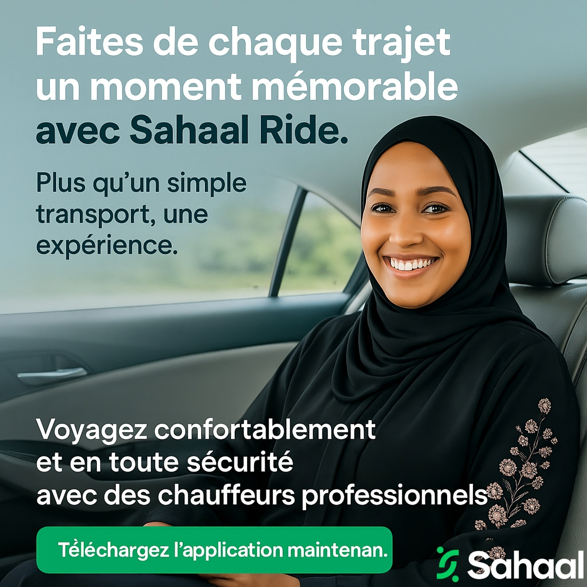 Transport en commun rapide et fiable avec Sahaal Ride