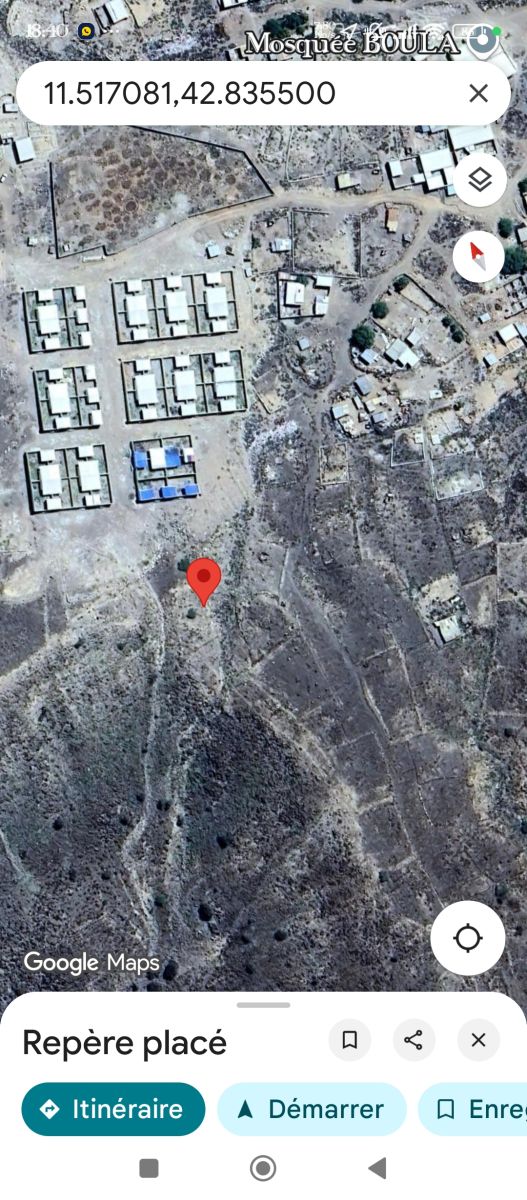 Terrain 200m² à Arta, près nouveau cité, titre provisoire, prix négociable