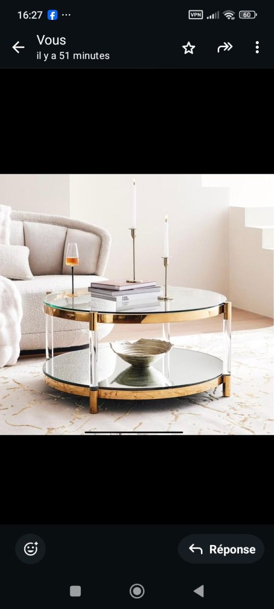 Tables basses neuves - différentes tailles et prix