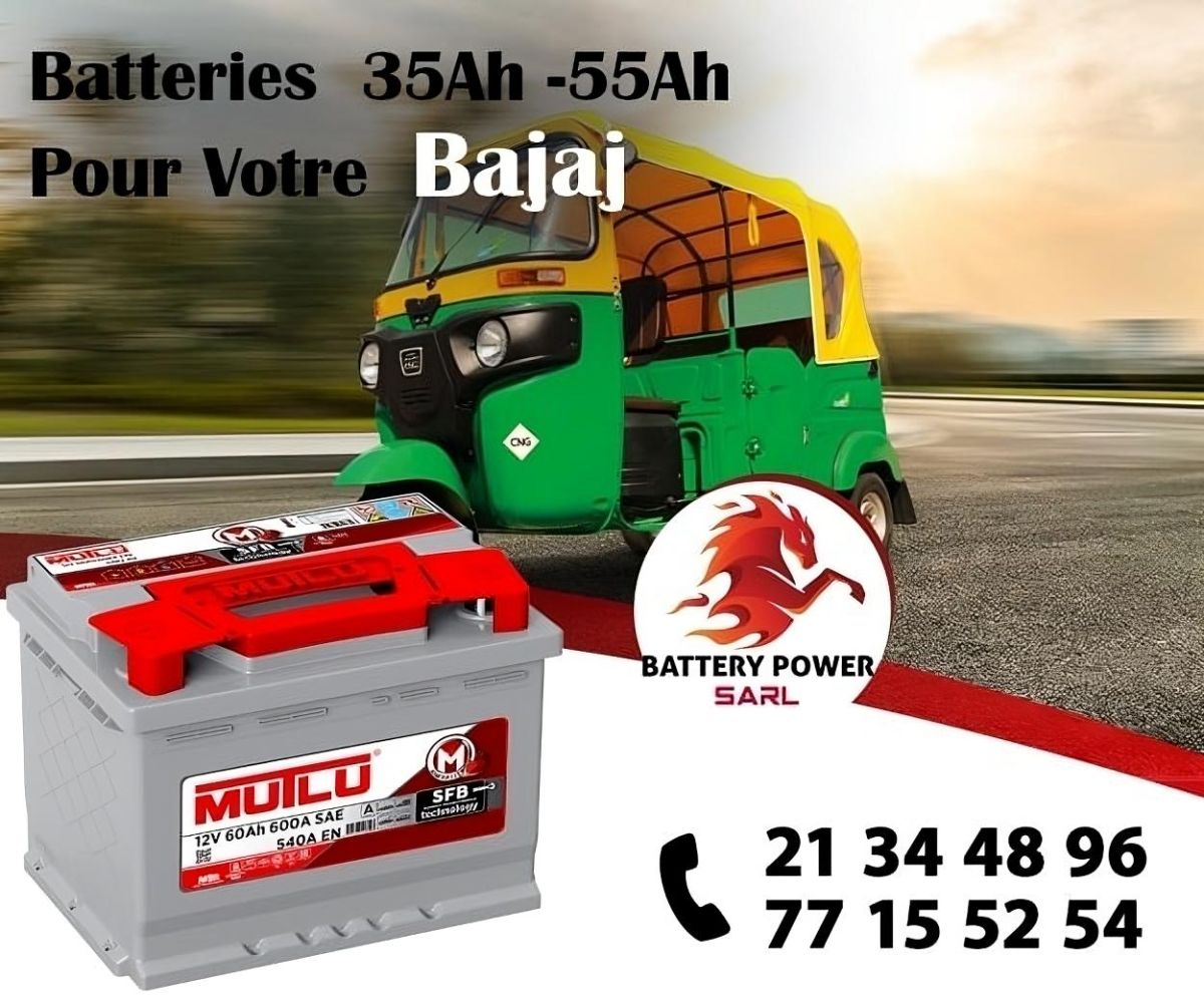 Batteries Power MUTLU – Haute performance pour tous types de véhicules