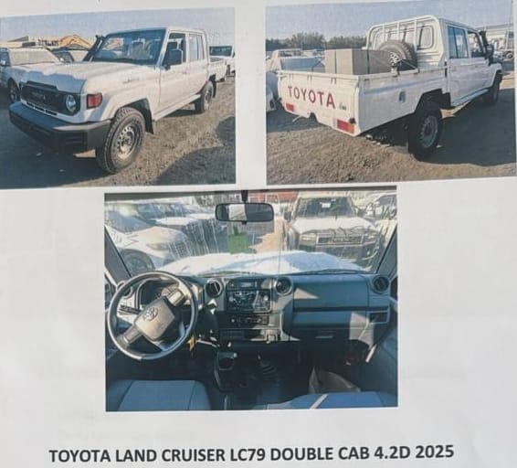 Toyota Fortuner 2025, 4x4, état neuf