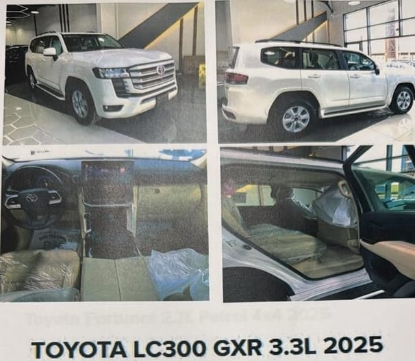 Toyota Fortuner 2025, 4x4, état neuf