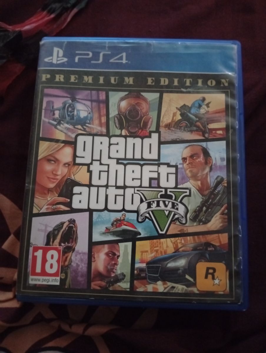 Jeu PS4 Assassin Creed Valhalla, Call of Duty et Grand Theft AutoV