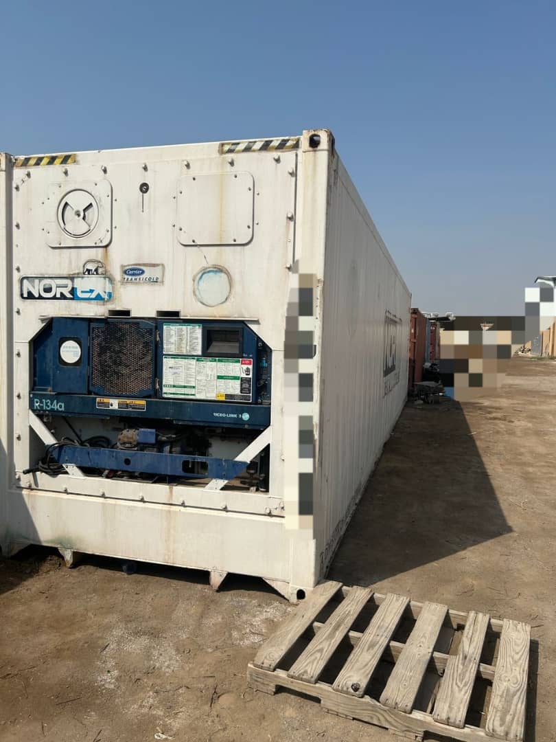 Conteneur Frigo avec documentation et taxation en règle