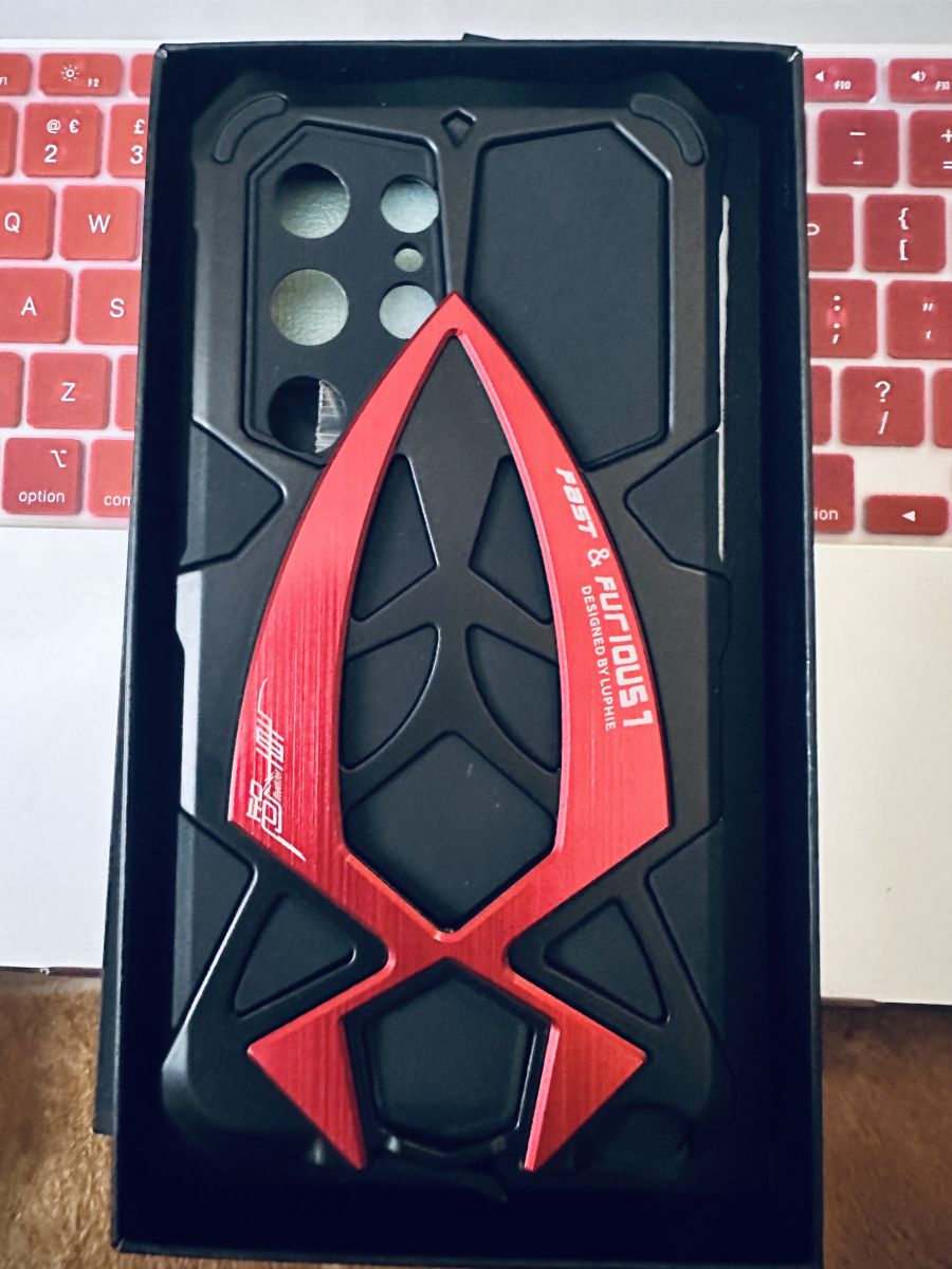 Coque en métal élégante pour Samsung S24 Ultra