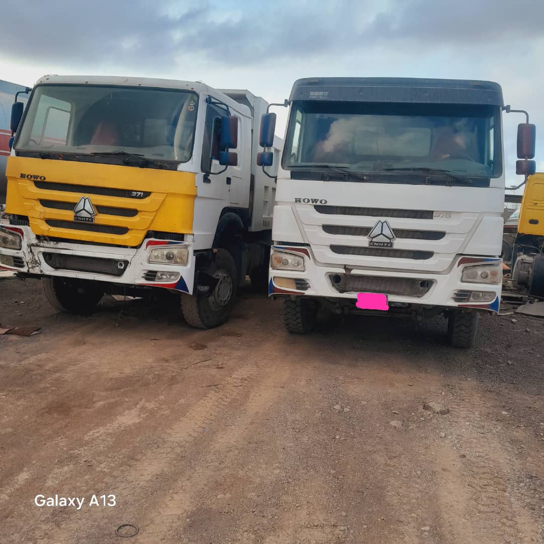 Lot de 2 camions Sinotruck à prix avantageux