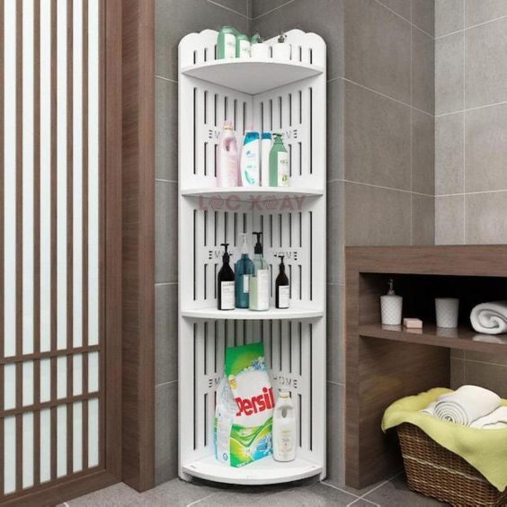 Étagère d’angle imperméable