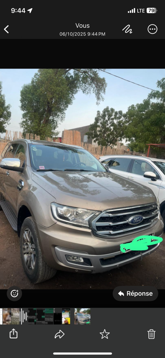 Ford Everest 2020, diesel, 4x4, full option