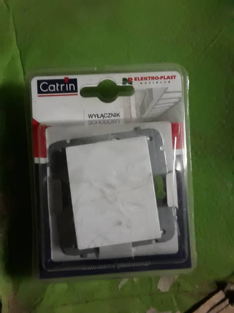 Interrupteur encastré CATRIN