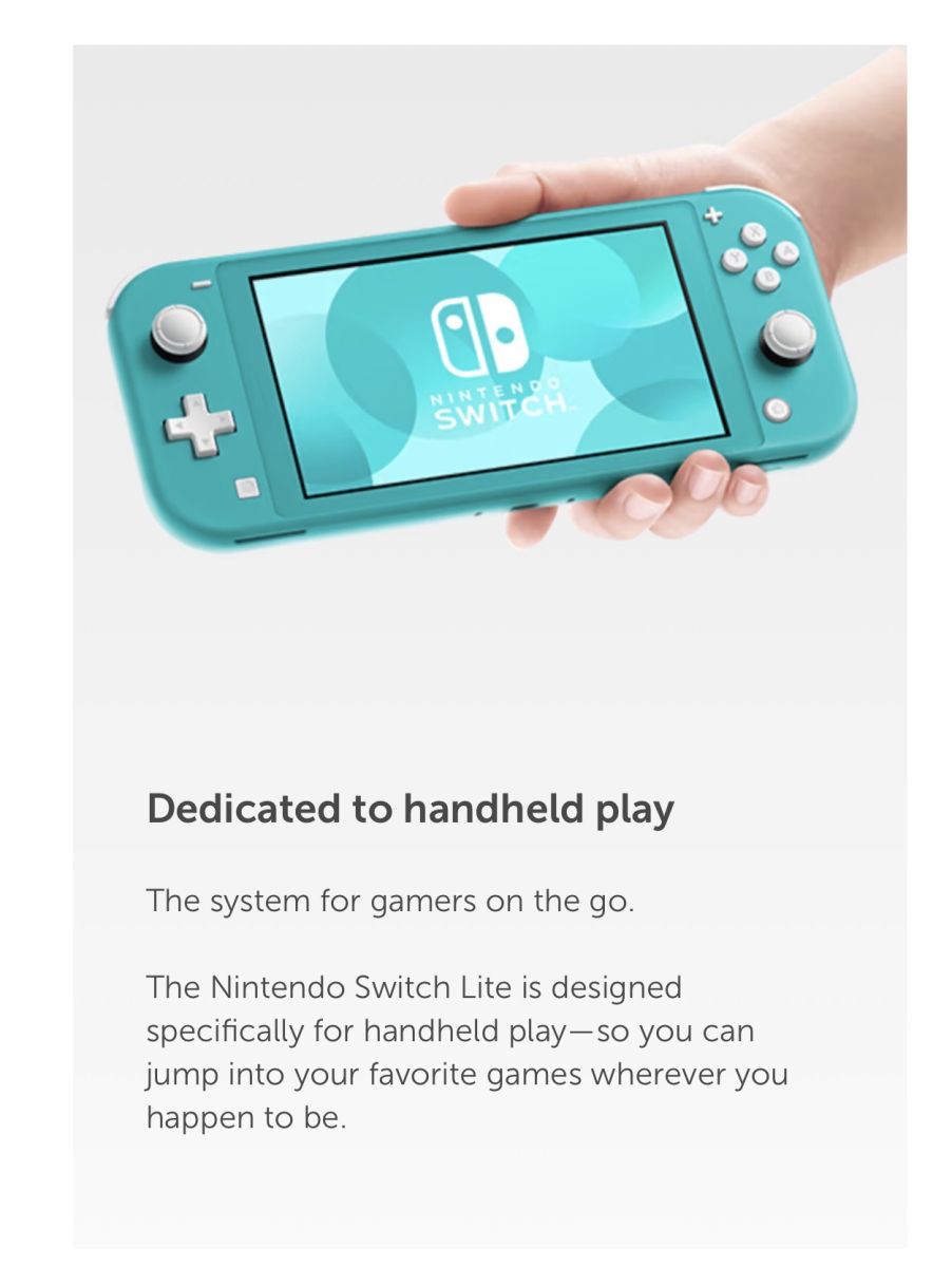 Nintendo Switch Lite Vert avec 6 jeux pré-installés