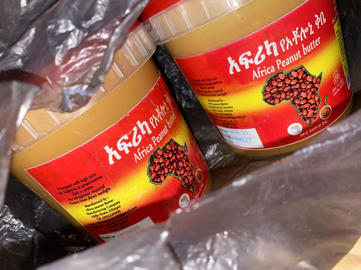 Pâte de cacahuète riche en vitamines pour la prise de masse