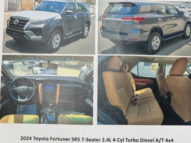 Toyota Fortuner 2025, 4x4, état neuf