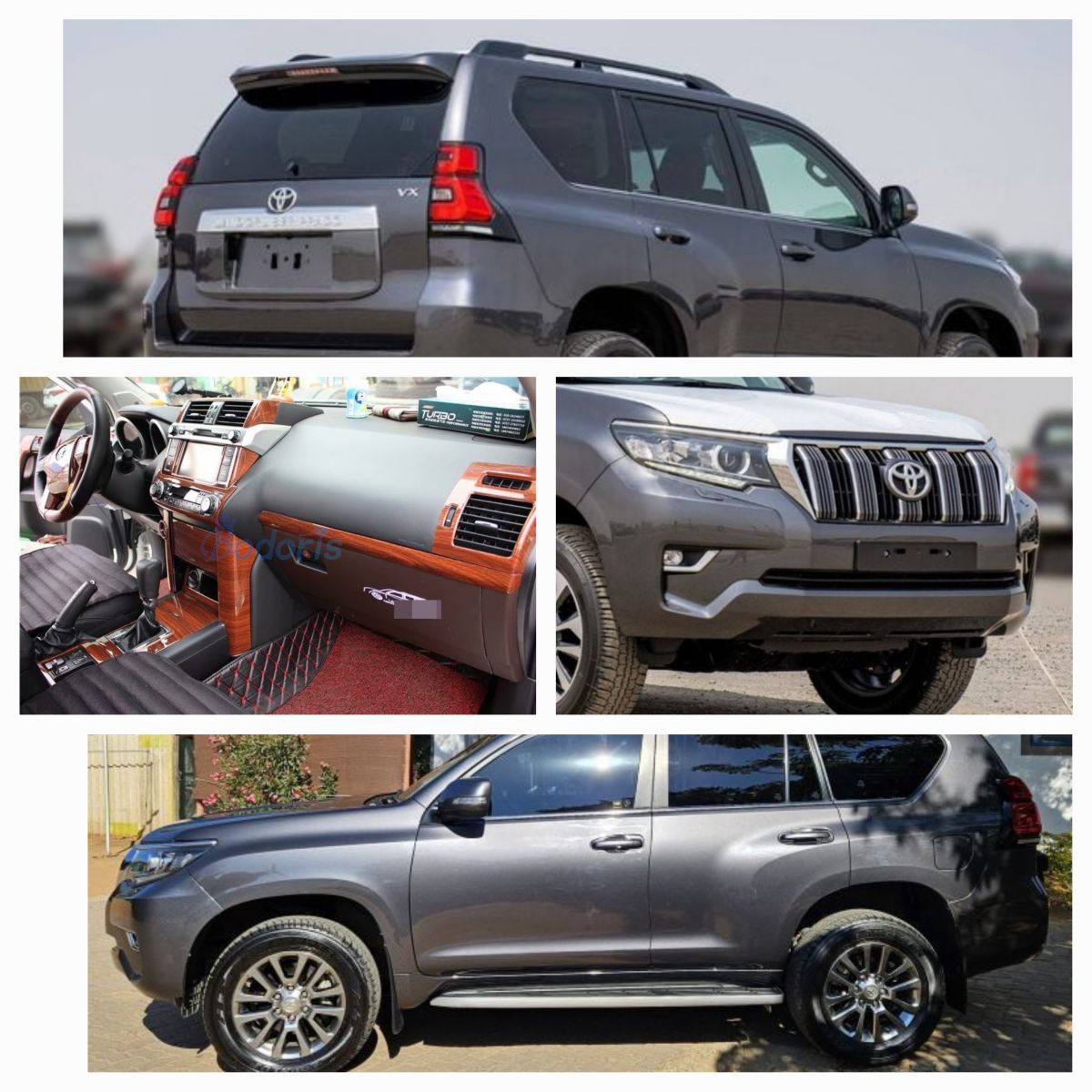 Toyota Prado 2016, diesel, boîte Automatique, entretenu avec factures