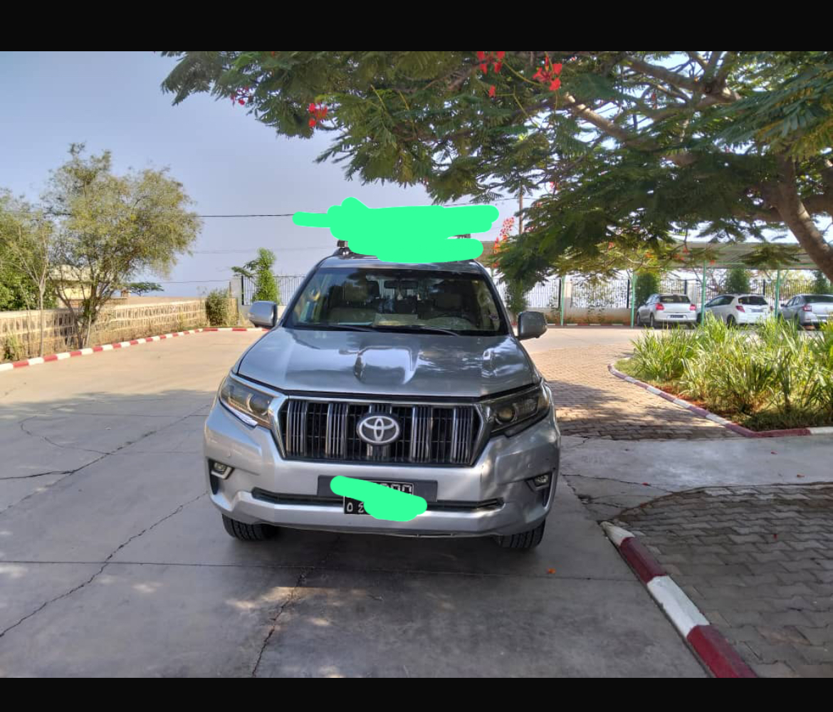 Toyota Prado 2019, full option, diesel, très propre