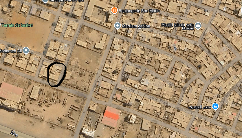 Villa F5 avec titre foncier, quartier calme à proximité Route d\'Arta