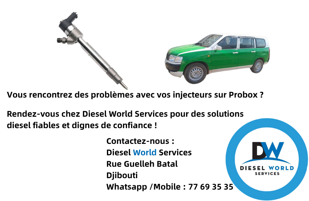 Réparation injecteurs Probox chez Diesel World Services
