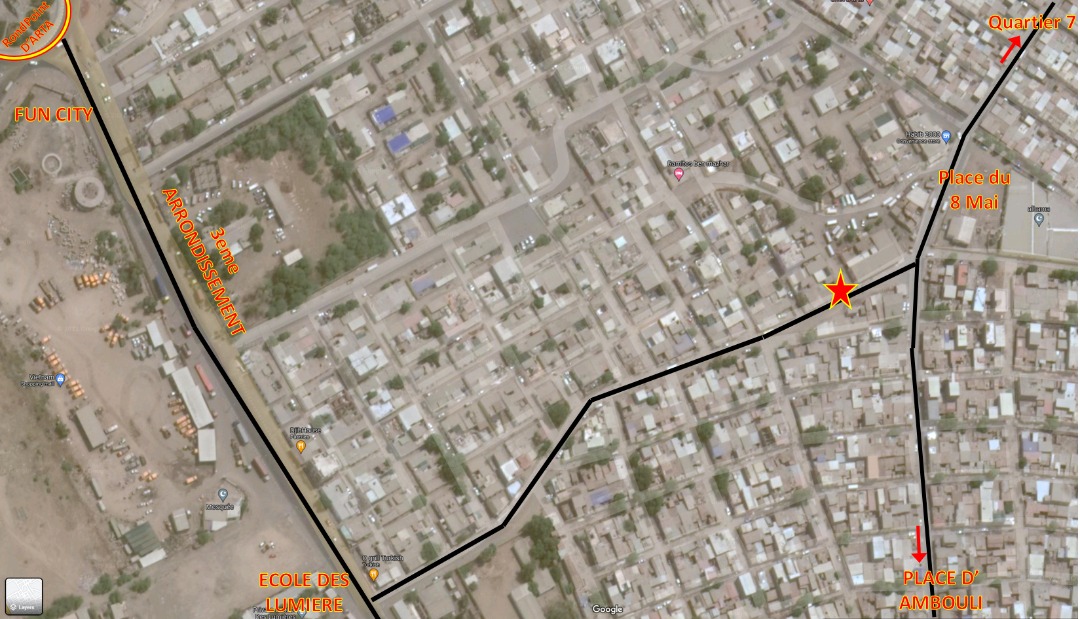 Maison F2 moderne avec terrasse et commodités à Cité-Progrès