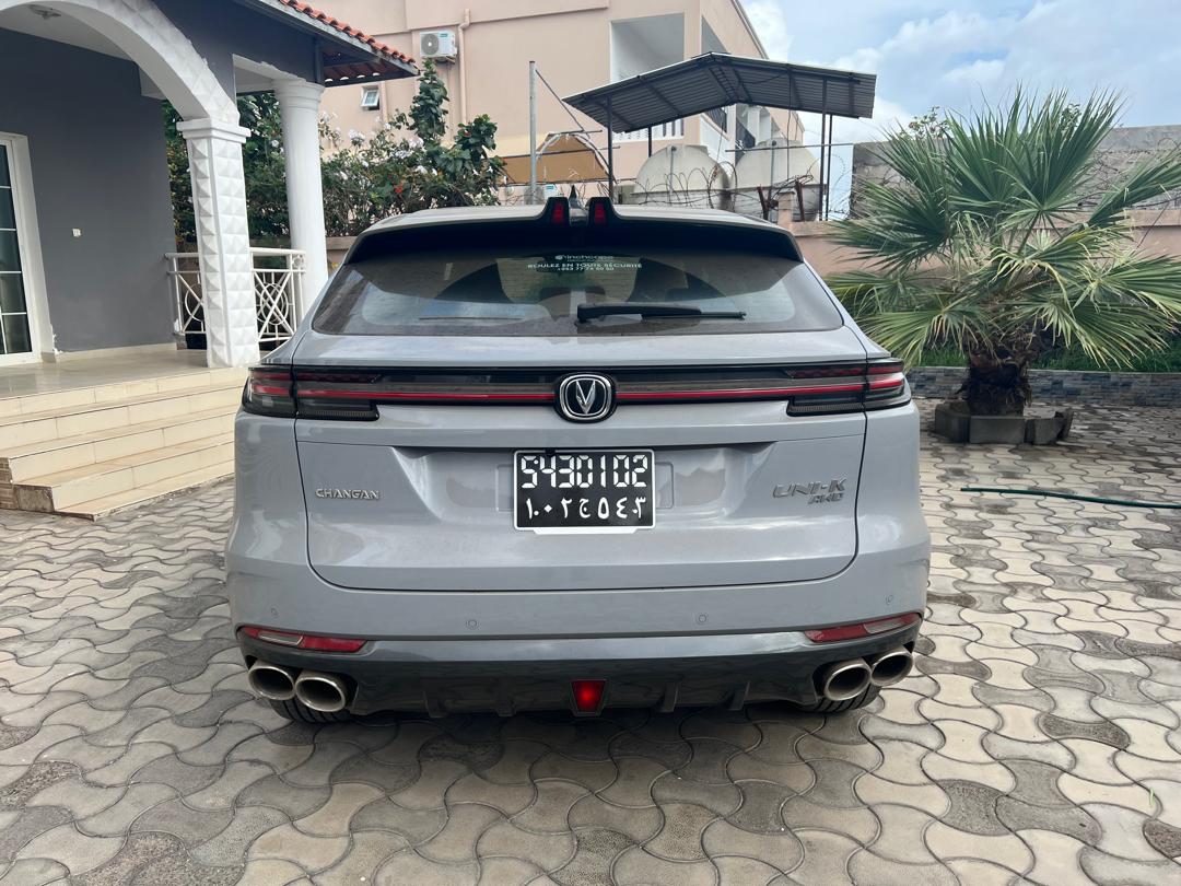 Changan UNI K 1 an, révisée, essence automatique, 2L TURBO, 4x4 intelligent