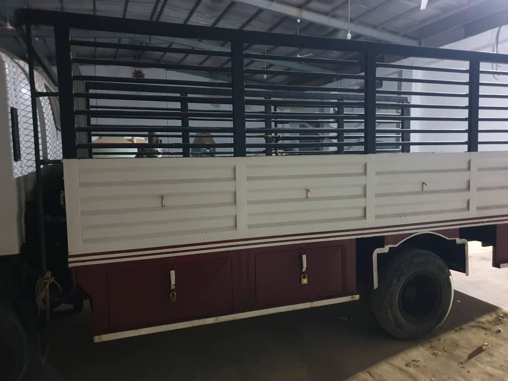 Camion Isuzu Reward en très bon état, boîte manuelle