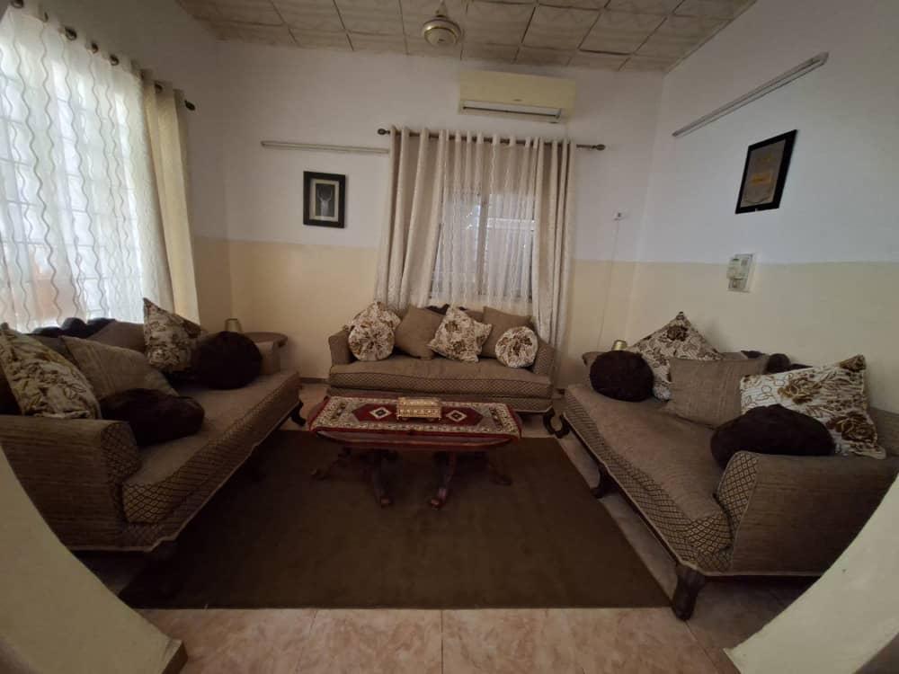 Salon complet 7 places avec table centrale – Neuf