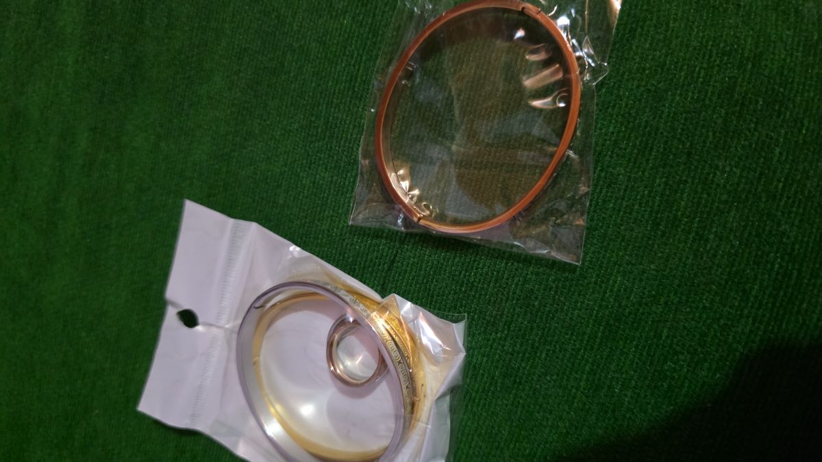 Bracelet en cuivre - Beau bracelet et bague assortie