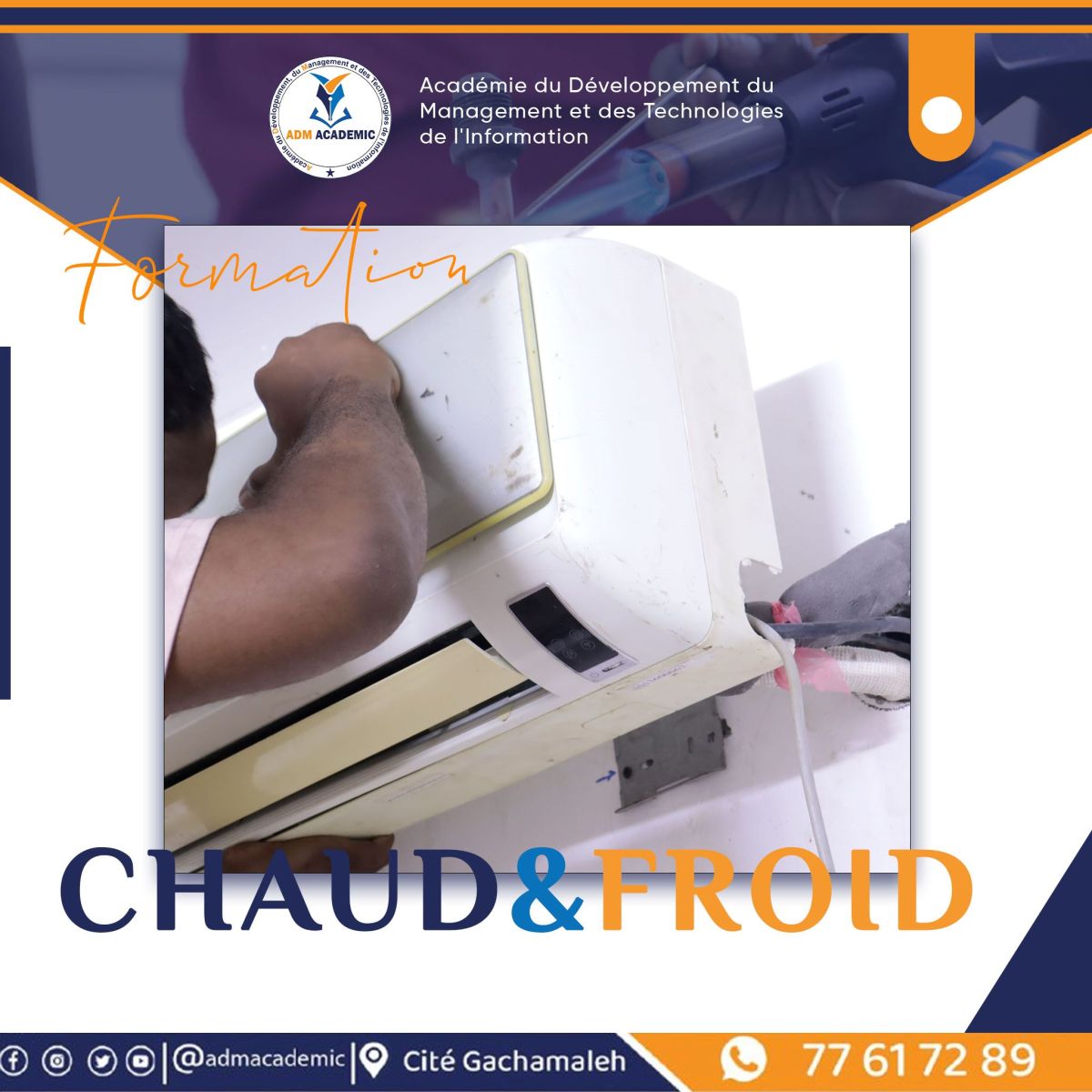 Formation en Climatisation Professionnelle à ADM ACADEMIC