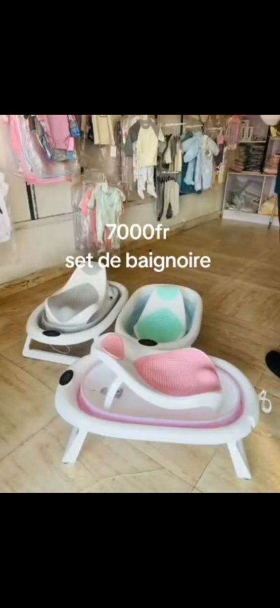 Baignoire Bébé avec Support Intégré – Confort & Sécurité Assurés !