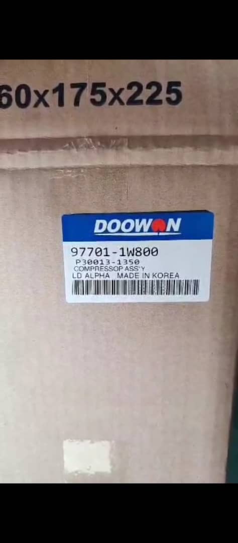 Compresseur climatiseur Hyundai Accent 2016 neuf