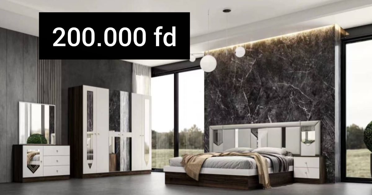 Des chambres a coucher neuves de luxes , haute qualite