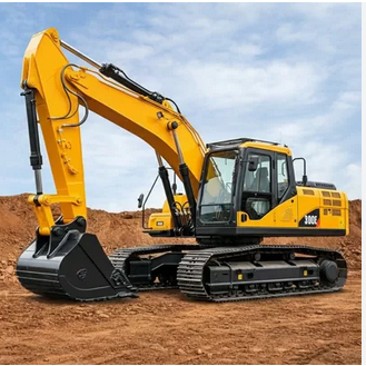 Conducteur d\'excavateur expérimenté pour entreprise minière