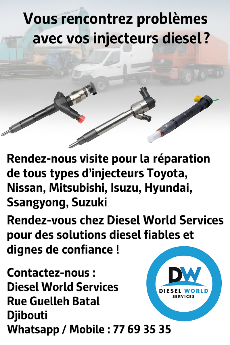 Entretien d\'injecteurs diesel chez Diesel World Services