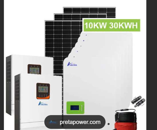 Equipements solaires complets avec batteries lithium et installation neuve