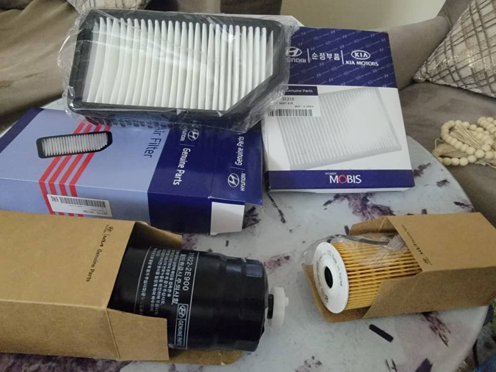 Filtres Hyundai Accent pour une vidange complète