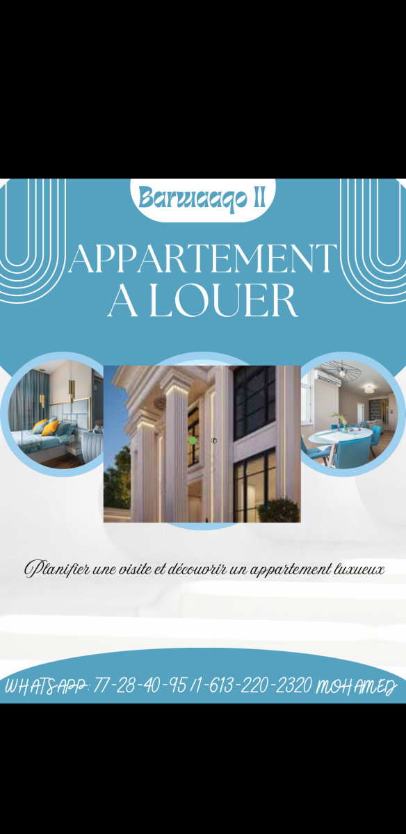 Appartement F4 moderne avec commodités à la Méditerranée