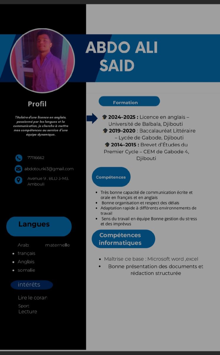 Recherche d\'emploi- Expérience disponible pour tout emploi