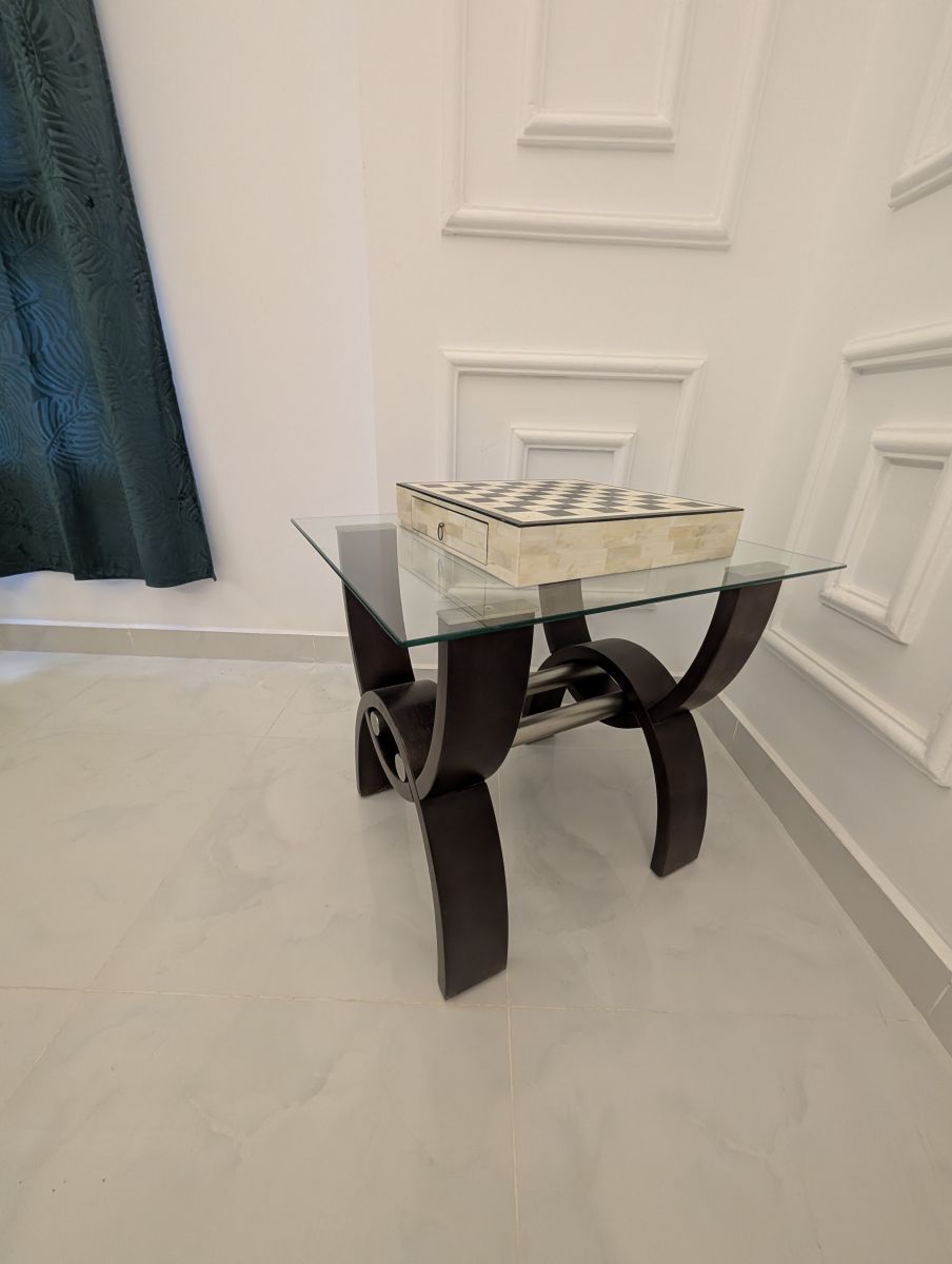 Table d\'appoint en verre