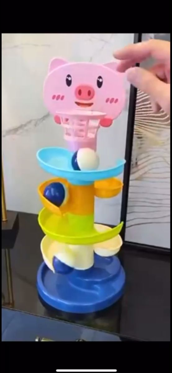 Tour à boules éducative