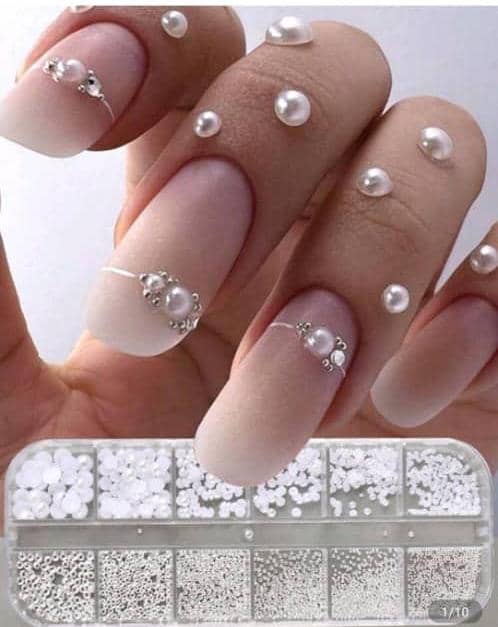 Kit Complet Pro pour Ongles - Polygel, Strass, Paillettes et Décorations