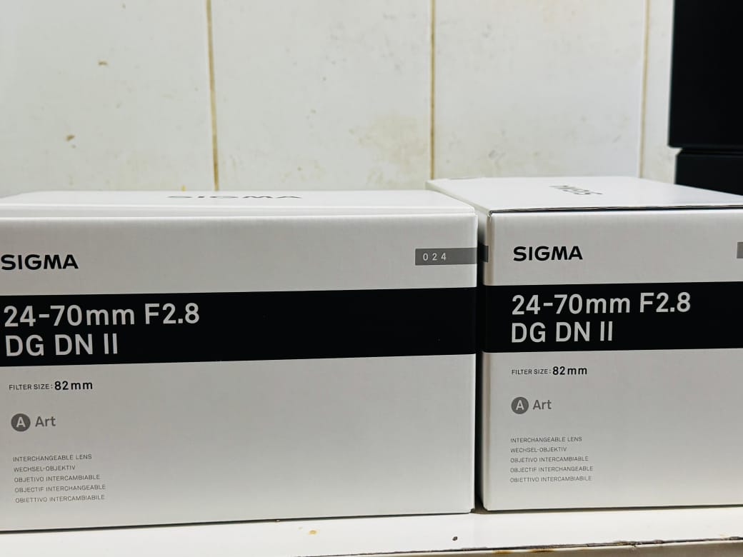 Vente d’objectifs photo et vidéo