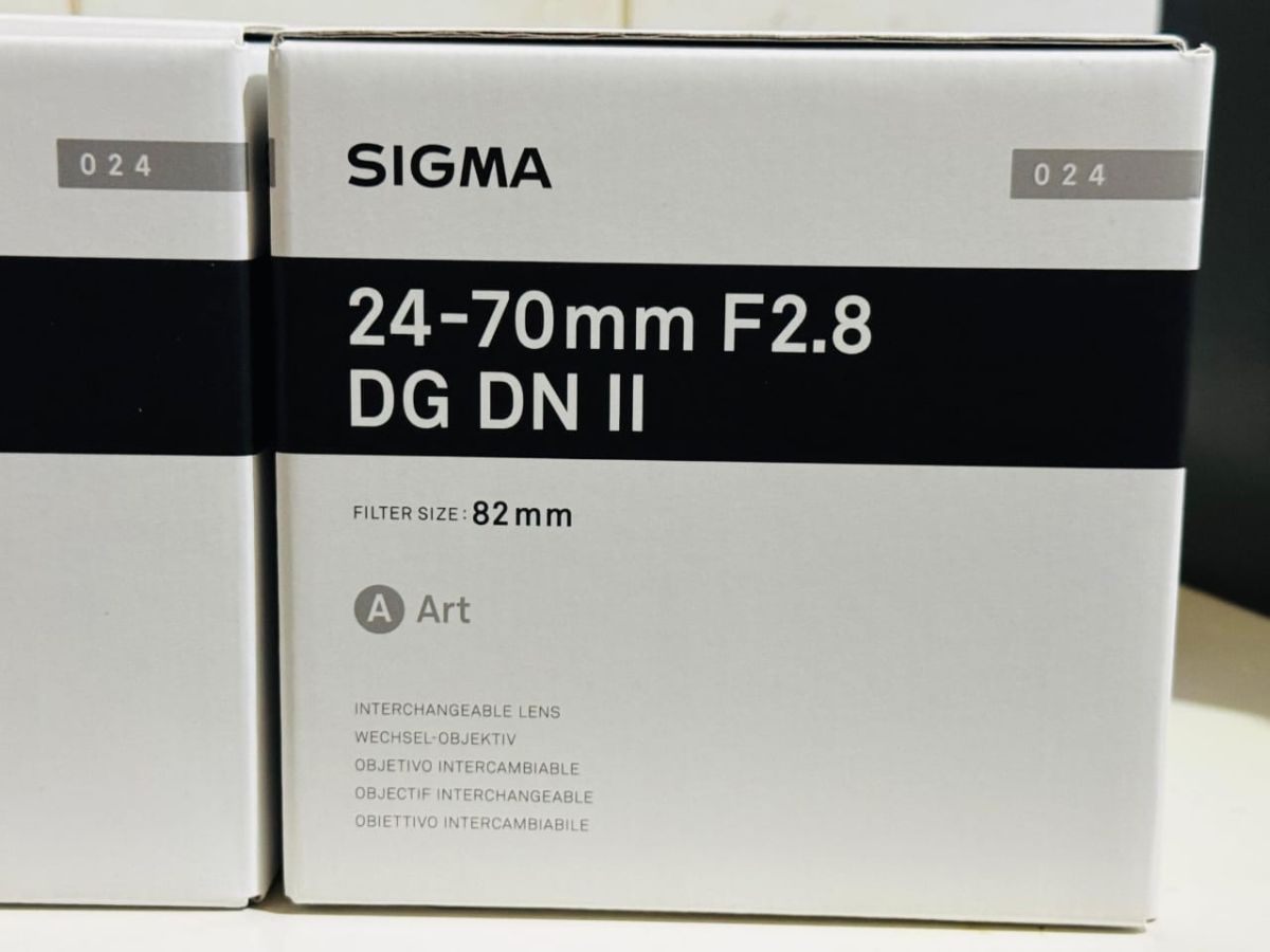 Vente d’objectifs photo et vidéo