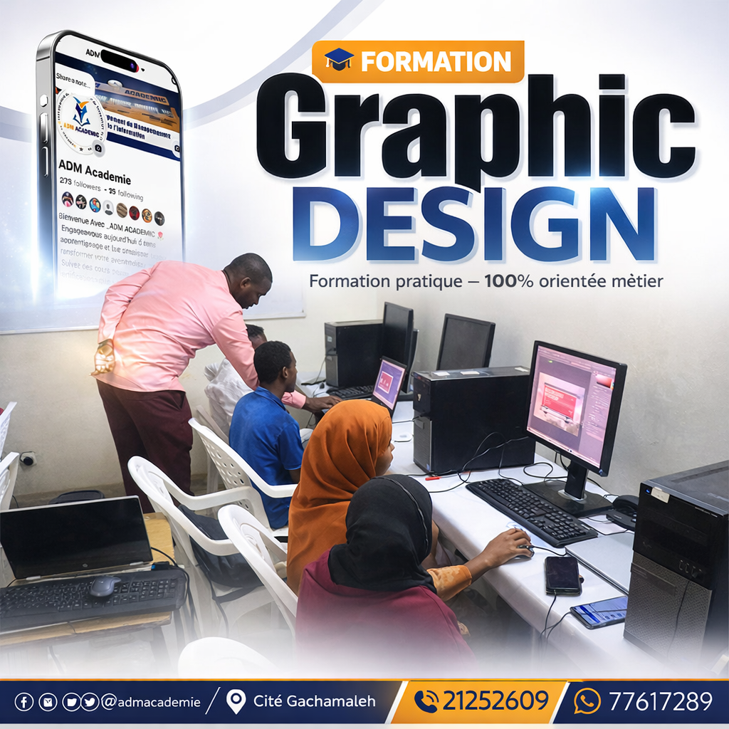 Formation Graphisme Professionnel - ADM ACADEMIC