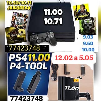 Jailbreak PlayStation 4 disponible Logiciel système 5.05 a 12.02 Et aussi Installation tout les jeux et programmes Playstation 2.3& 4