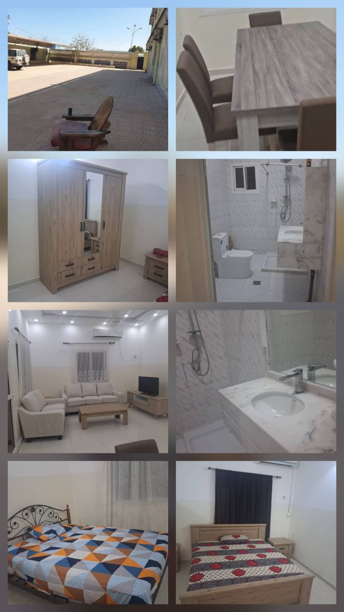 Appartement F4 meublé avec parking et espace extérieur à Gabode 5