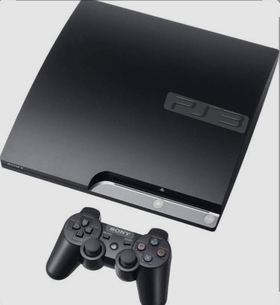 Console de jeux PS3 avec manette et jeux inclus
