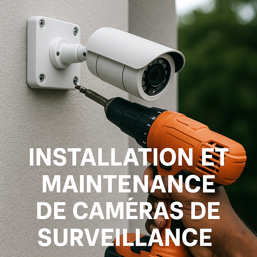 Installation de caméras de surveillance - Maison, bureau, commerce